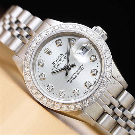 women's rolex silver watch|Rolex prices by model.